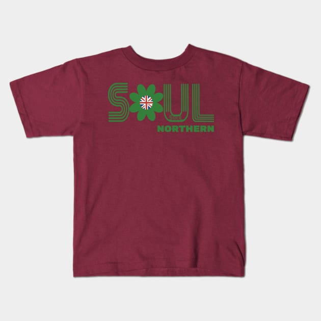 Northern Soul Kids T-Shirt by KateVanFloof
